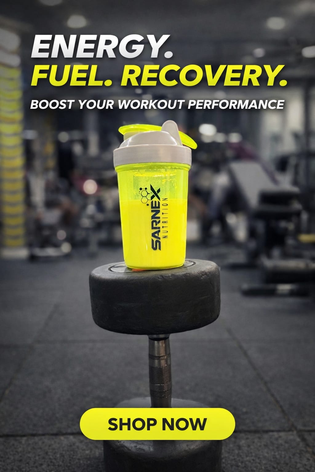 Sarnex PowerShake 500ml Premium Shaker Bottle