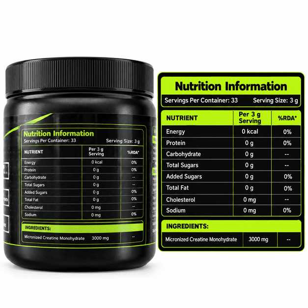 CreaWrath 200 Creatine Monohydrate 100g