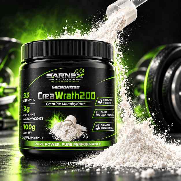 CreaWrath 200 Creatine Monohydrate 100g