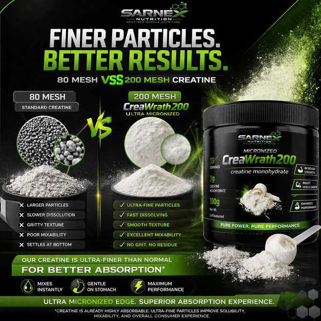 SARNEX Creatine Monohydrate – lifestyle image